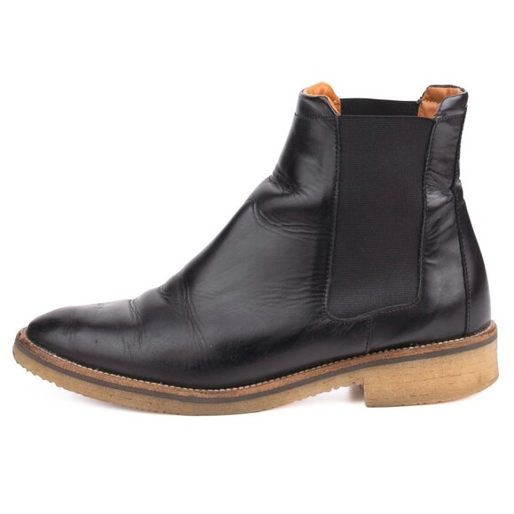 Everlane The Chelsea Boot Black Leather Rubber Sole Women's 9.5 - Picture 8 of 14